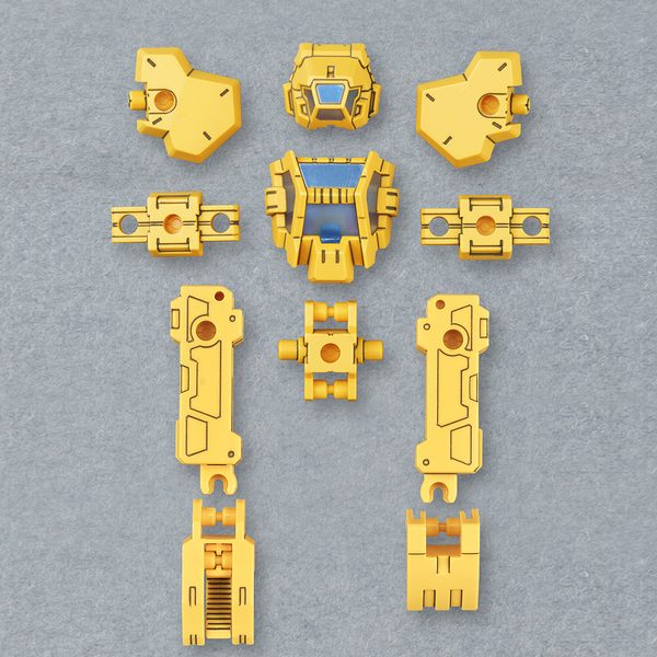 30MM 1/144 特殊作業用オプションアーマー[ラビオット用/イエロー]