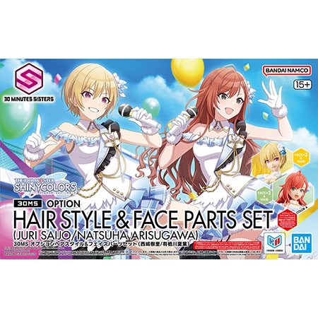 30MS オプションヘアスタイル&フェイスパーツセット(西城樹里/有栖川夏葉)