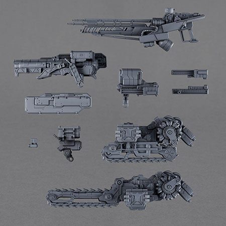 30MM オプションパーツセット ARMORED CORE Ⅵ FIRES OF RUBICON WEAPON SET 07