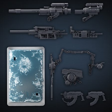 30MM オプションパーツセット ARMORED CORE Ⅵ FIRES OF RUBICON WEAPON SET 08